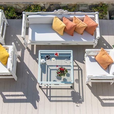 Byzantio City Hotel Tinos Bagian luar foto