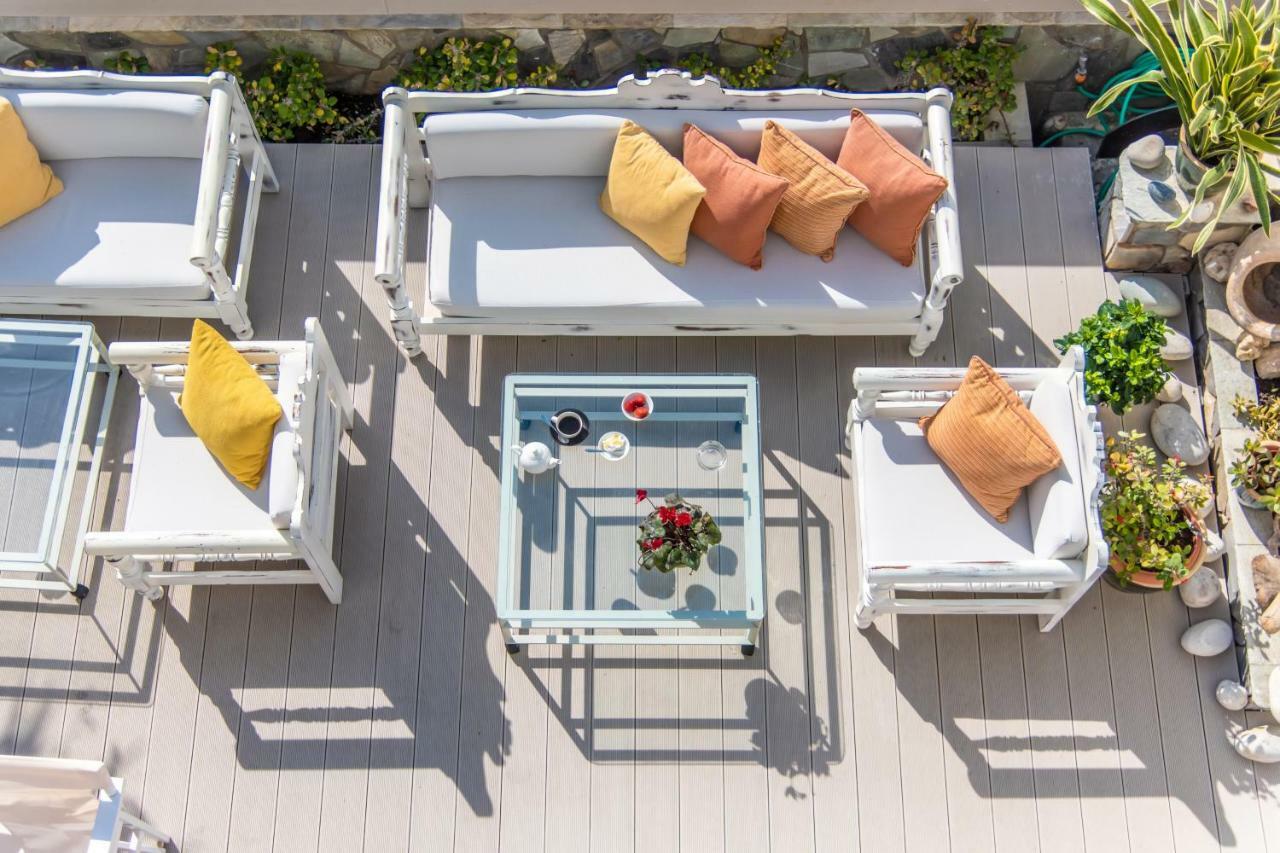 Byzantio City Hotel Tinos Bagian luar foto