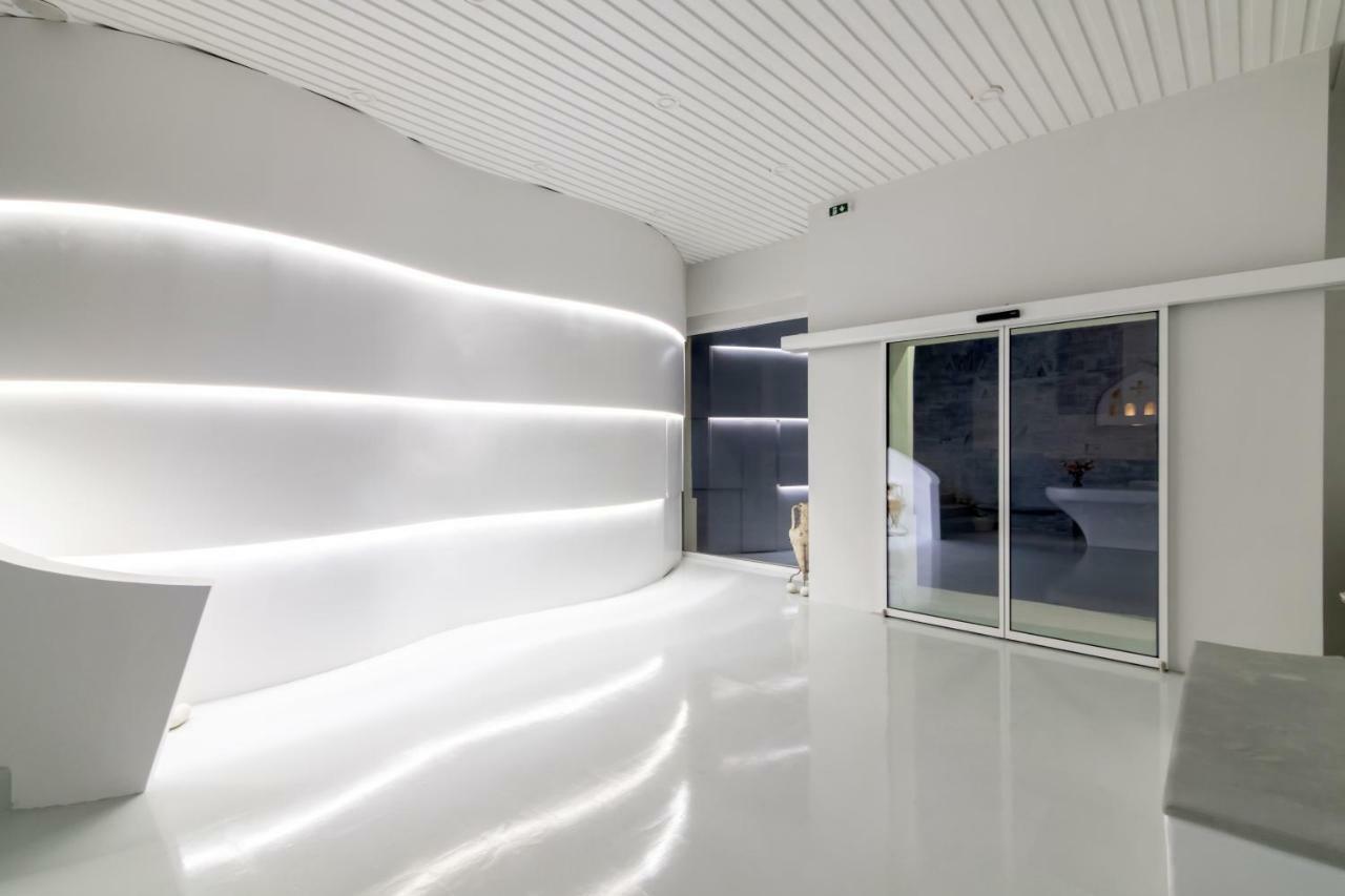 Byzantio City Hotel Tinos Bagian luar foto